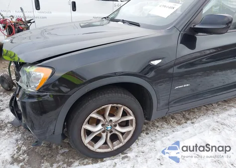 2013 BMW X3 xDrive35I from USA, damaged, VIN 5UXWX7C57DL978777